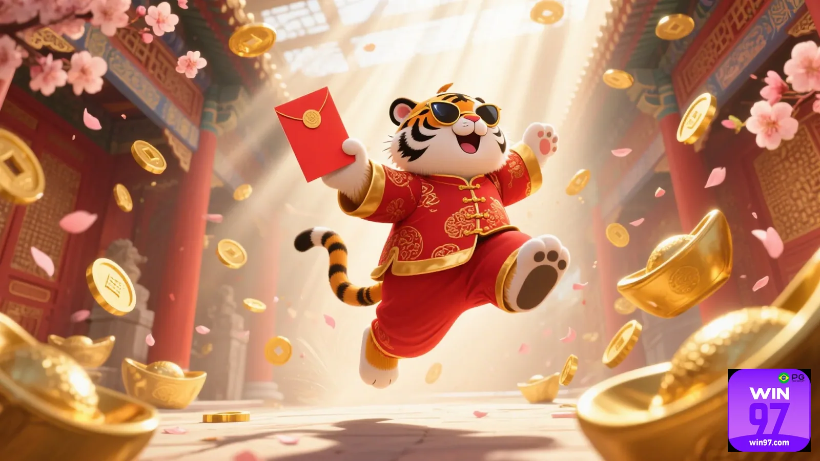 Jogador usando aplicativo - win97